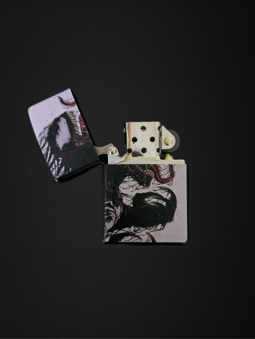 Venom Symbiote Custom Lighter (Without fuel)